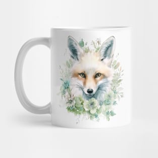 Foxy Flowers Mug